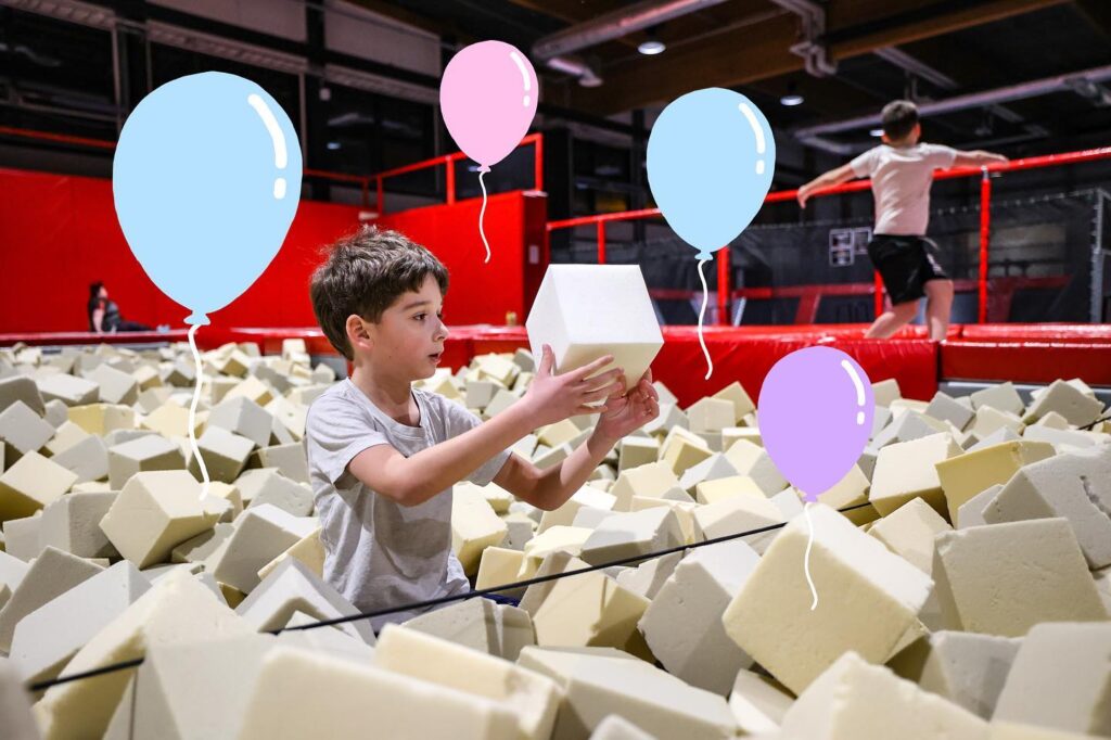 trampolin park turku lasten kanssa