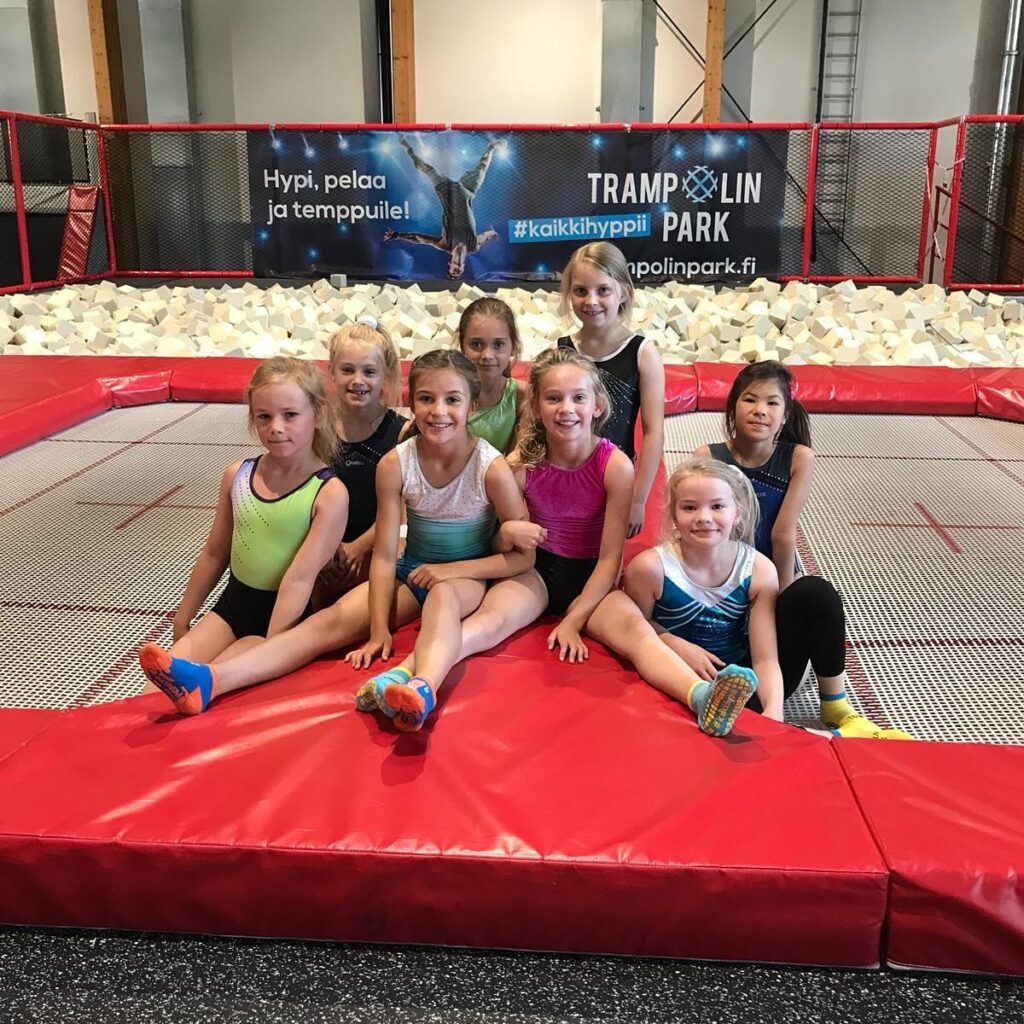 trampolin park turku lasten kanssa